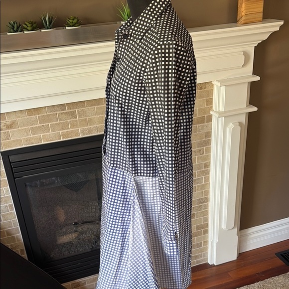 COS Black, Blue and White Checkered Dress size 34 (us 4) - Picture 9 of 13